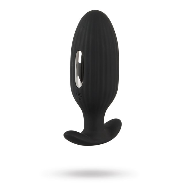 Vibrerande E-stim analplugg