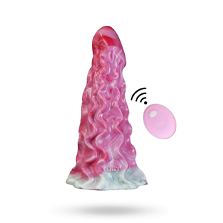 Vibrating Monster Dildo Viby Stirix 19 Cm