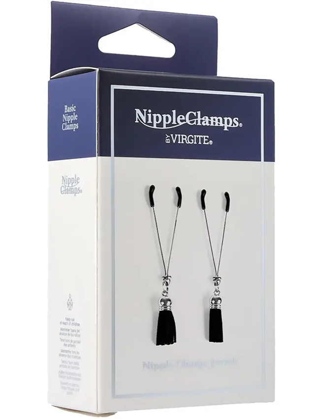 Virgite Nipple Clamps With Tassels