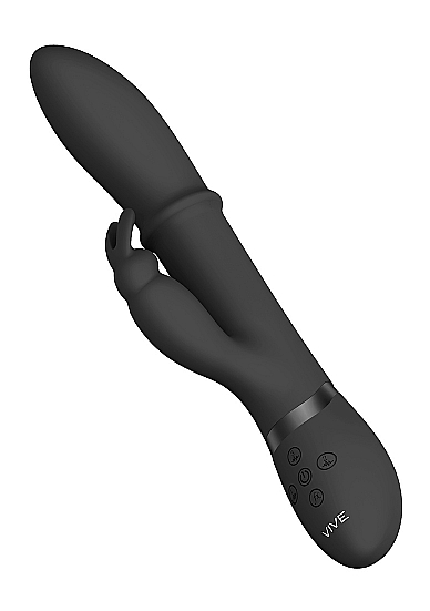 HALO - Rabbit Vibrator Med Integrerad Stimulerande Ring