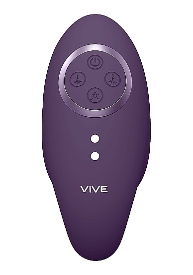 Aika - Pulse Wave & Vibrating Love Egg - Purple