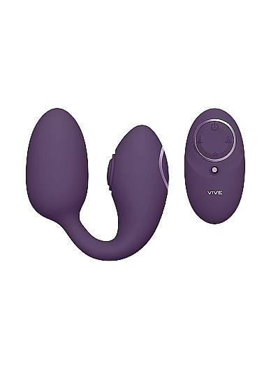 Aika - Pulse Wave & Vibrating Love Egg - Purple