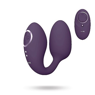 Aika - Pulse Wave & Vibrating Love Egg - Purple