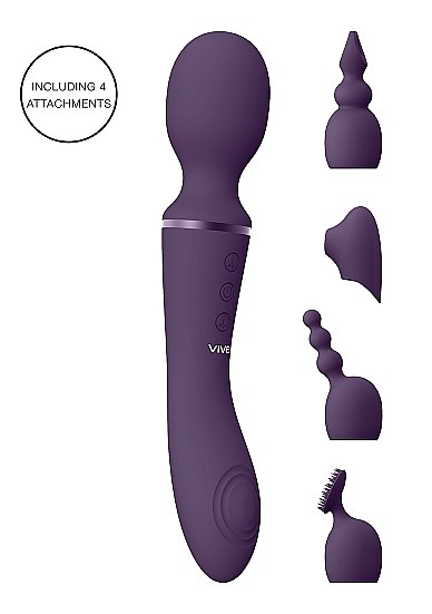 Nami - Pulse Wave & Vibrating Wand - LILA