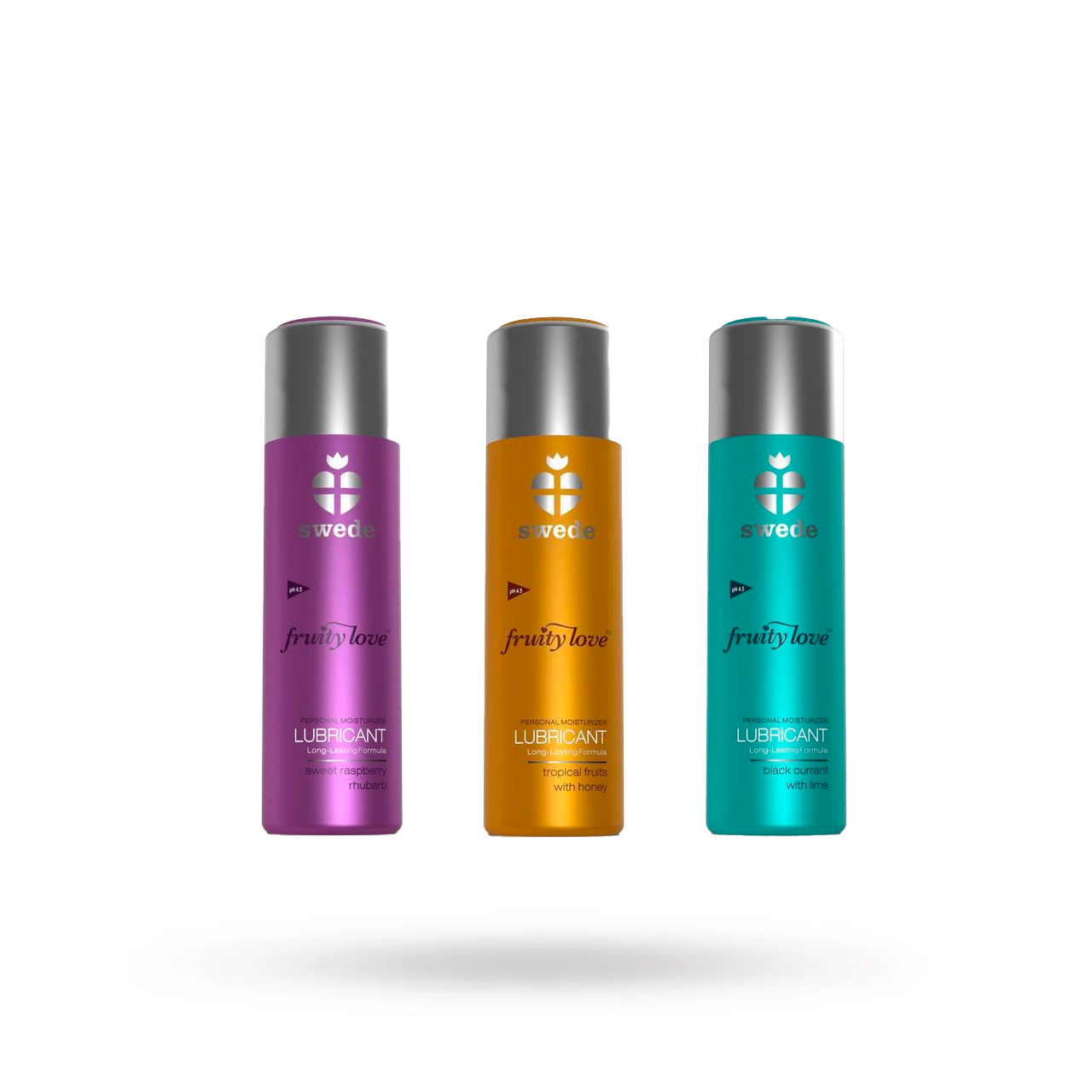 KIT MED 3 SMAKSATTA GLIDMEDEL FRÅN SWEDE 3X50 ML