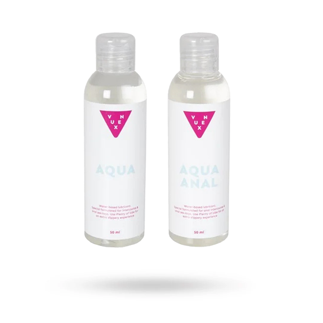 VUXEN AQUA GLIDMEDEL & AQUA ANAL GLIDMEDEL 2X50 ML