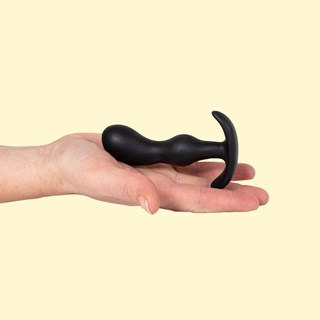 Premium P-punkts Analplugg Av Silikon 10 Cm