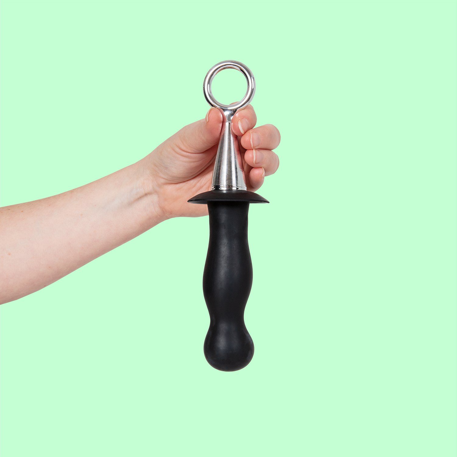 Vuxen #2 Silicone Plug With Finger Ring