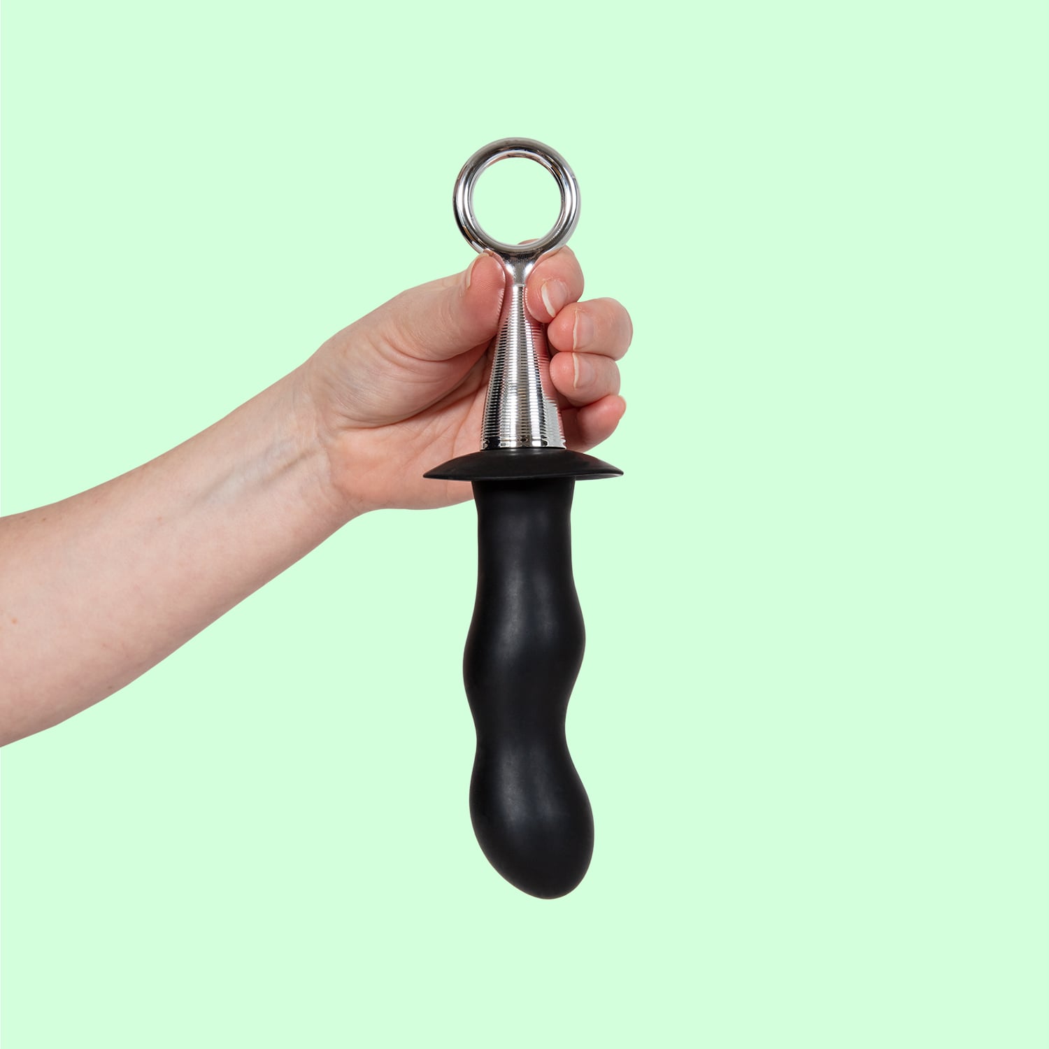 #3 Silicone Plug With Finger Ring