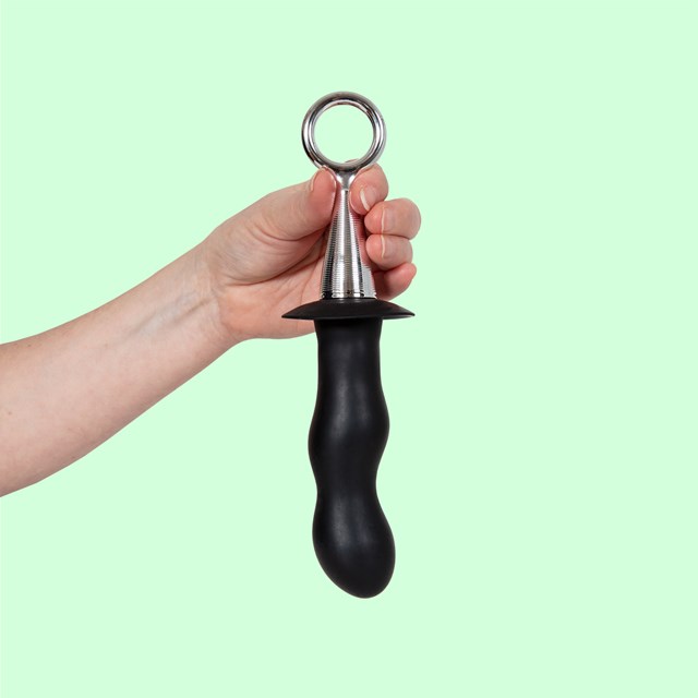 #3 Silicone Plug With Finger Ring