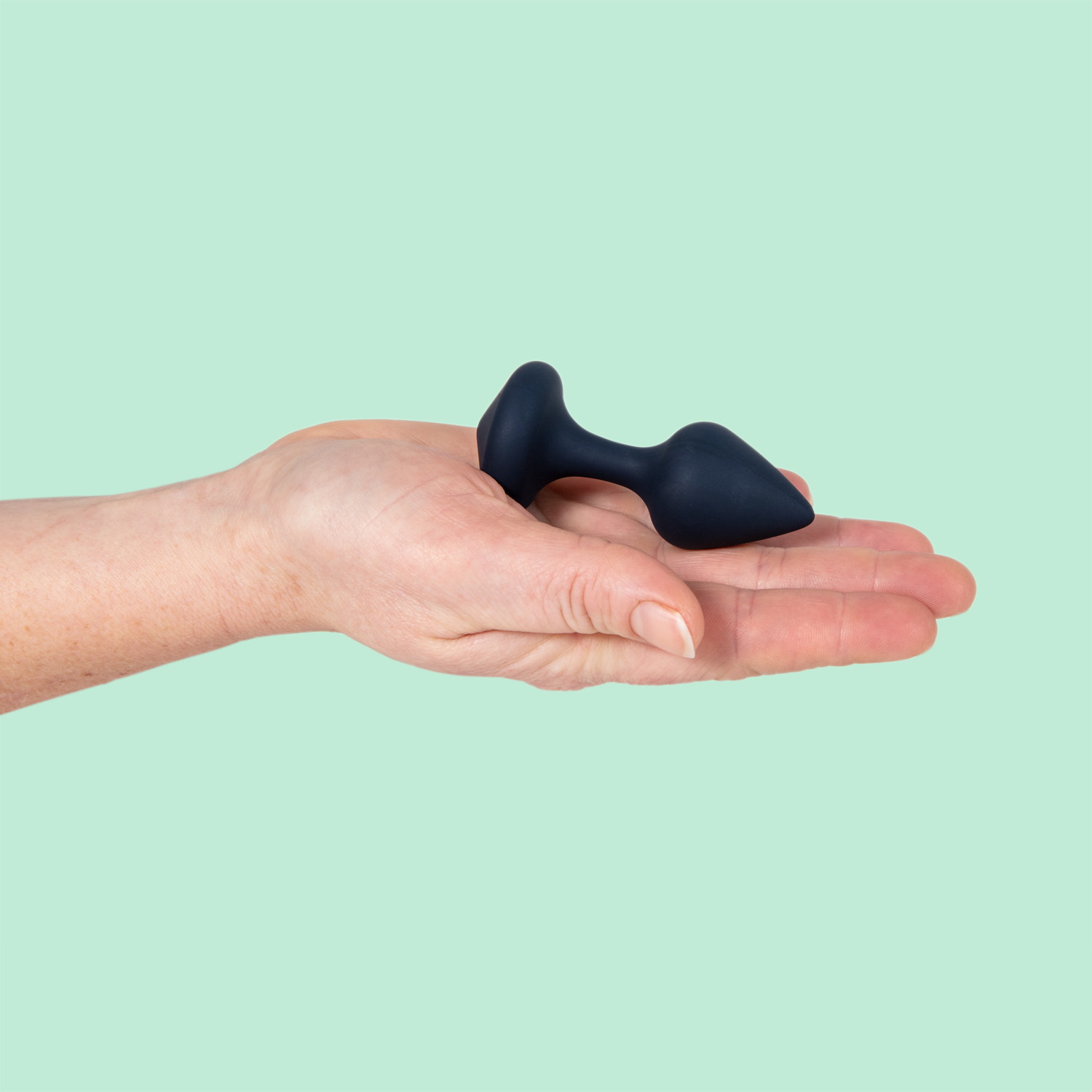 The Best Silicone Beginner Plug Dark Blue XS