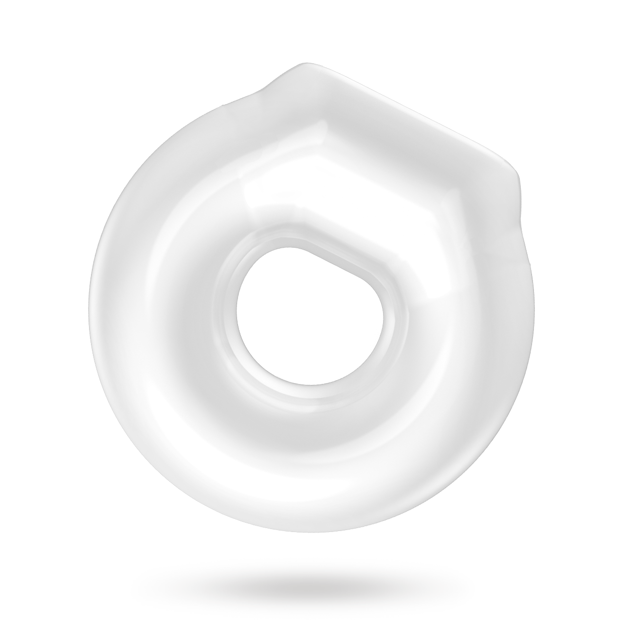 Power Erection Clear Cockring