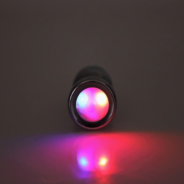 LED DISCO LIGHT-UP METAL PLUG SMALL