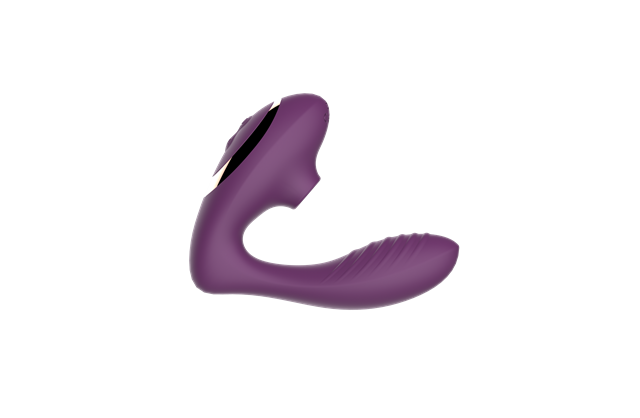 2-in-1 Clitoral Air-Pressure and G-Spot Vibrator