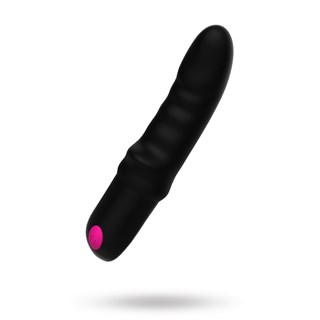 Shand Ribbad Vibrator Svart - 9 Vibrationsprogram