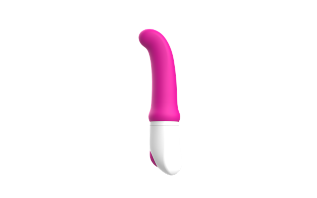 Curved Tip G-punktsvibrator Rosa - 9 Vibrationer