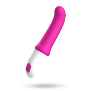 Curved Tip G-punktsvibrator Rosa - 9 Vibrationer