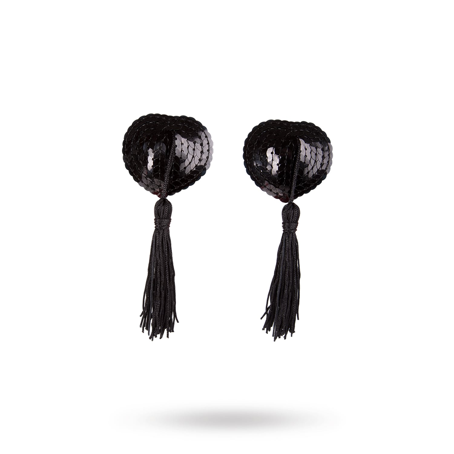 Heart Nipple Pasties - svart