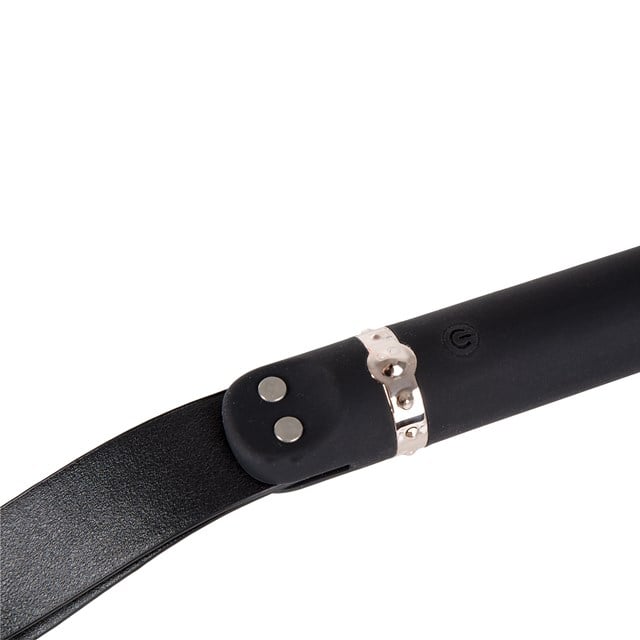 Vibrerande Piska - Svart