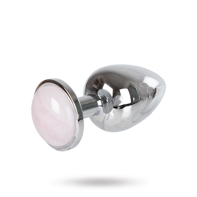 Metal Plug Gemstone Pink - Large