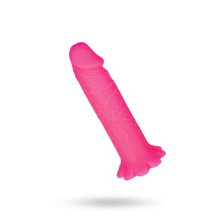 Realistisk Dildo Med Sugkopp 18 Cm - Rosa