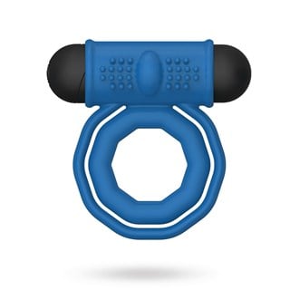 Double Rings Rechargeable Cock Ring