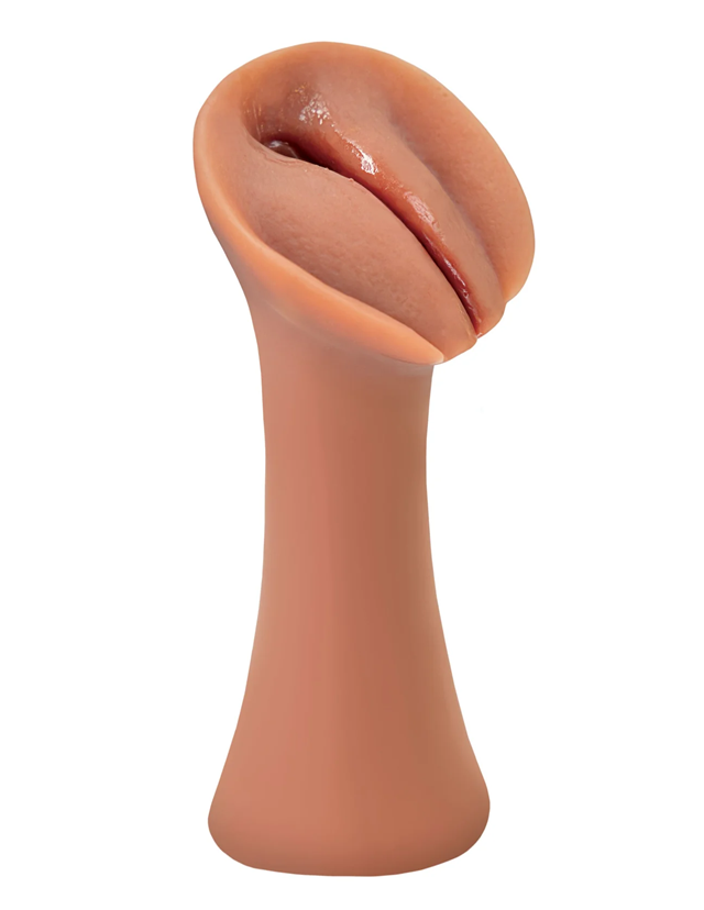 Wet Pussies - Slippery Slit Self-Lubricating Stroker - Tan