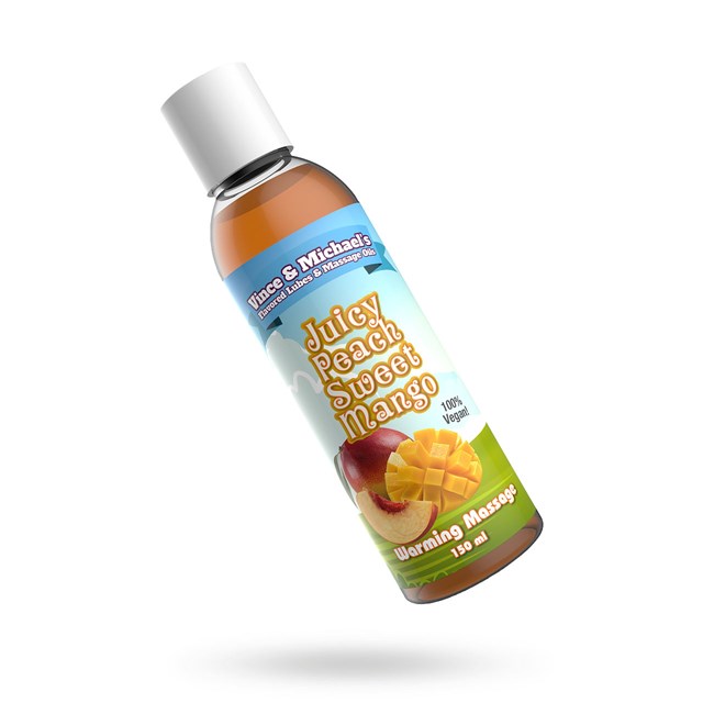 Juicy Peach Sweet Mango - Smaksatt massageolja