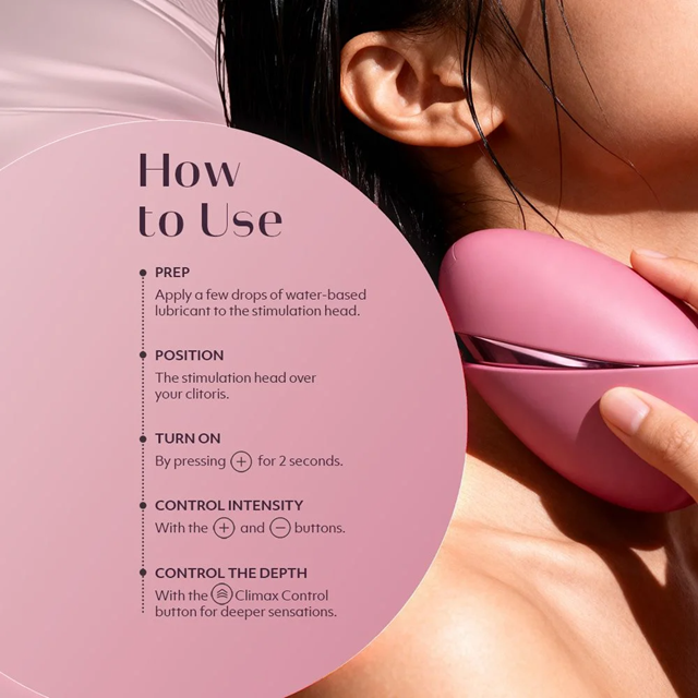 Womanizer Next Liberty Pleasure Air Stimulator Vibrant Pink