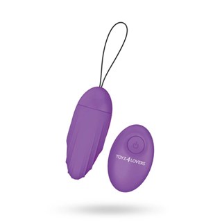 Vibrating Egg Remote Control Purple