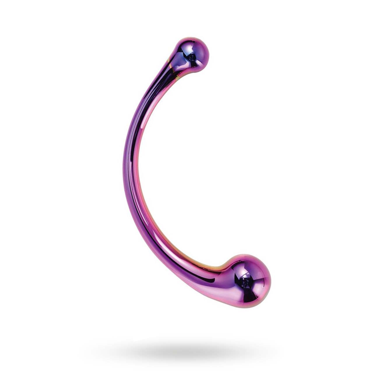 Dream Toys Glamour Glass Curved Big Wand – 21x3.8 cm