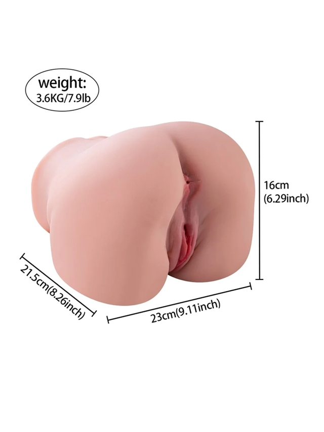 Olga Vibrating Vagina & Anus 3,6 kg