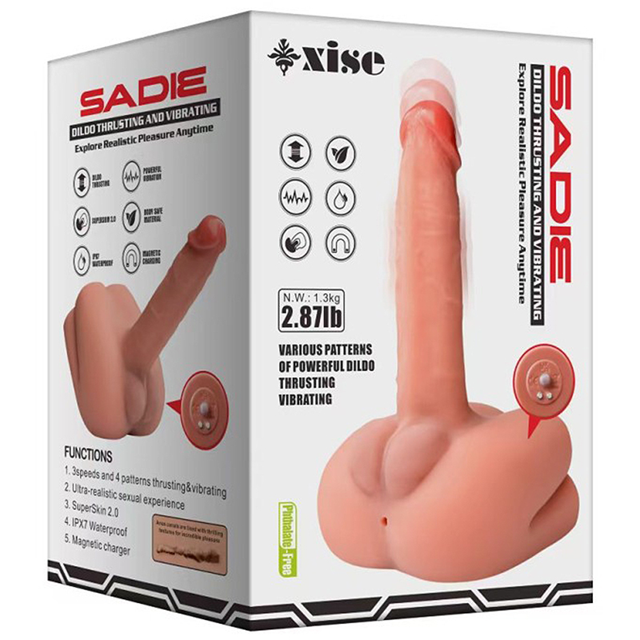 Sadie Thrusting Vibrating Dildo