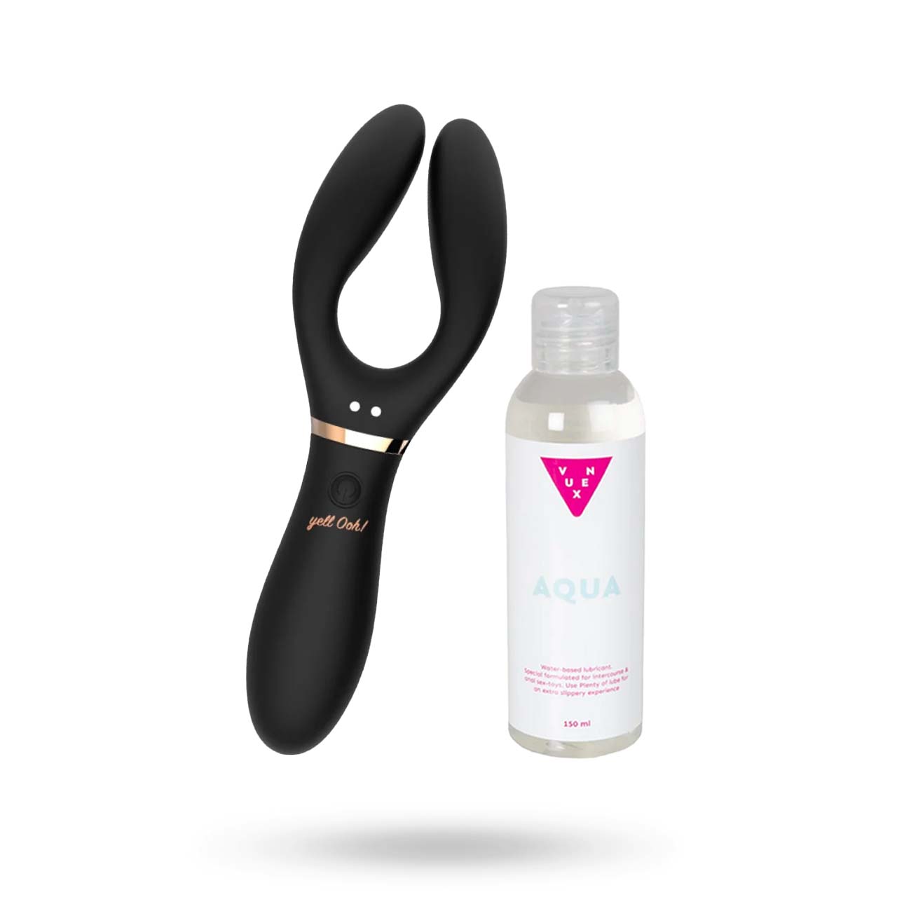 YellOoh! OLIVER THE MULTI-TASKER + VUXEN AQUA GLIDMEDEL 150 ML