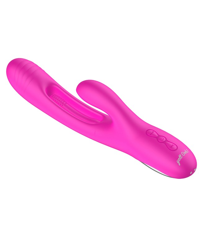 Hit-Me Baby Rabbit Vibrator with Flickering Tongue