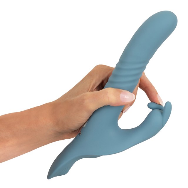 3-piece Strap-on Set With Rabbit & RC
