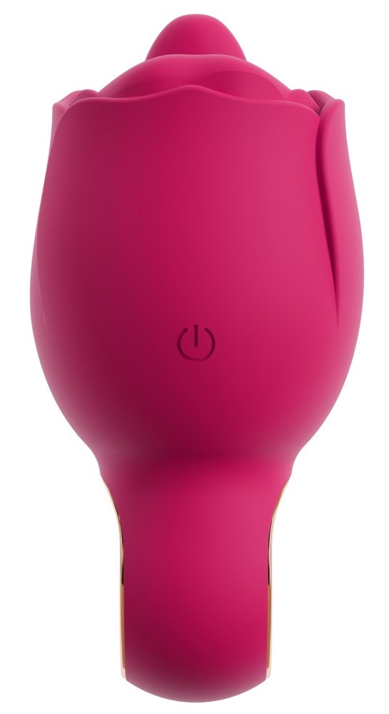 Oral Fun Vibrator Licking and Vibrating Tongue Pink