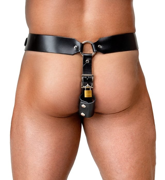 Chastity Leather String