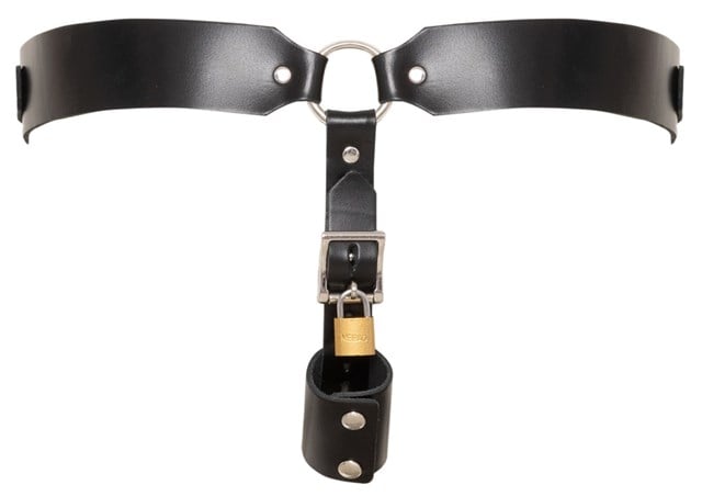 Chastity Leather String