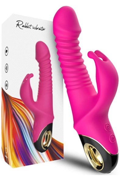 Zing Vibrating Rabbit Dildo 22,5 cm