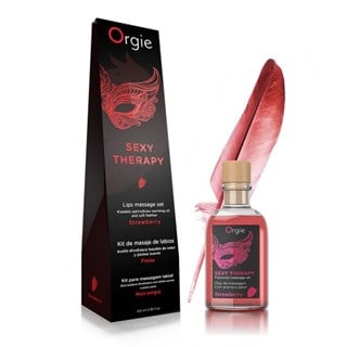 Lips Massage Kit Strawberry 100 Ml