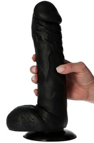 Lucio Dildo Black 28 Cm