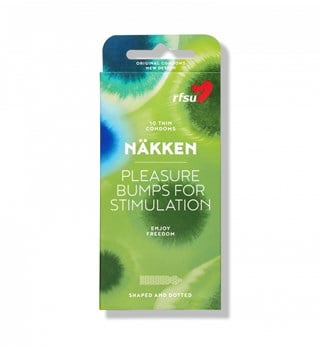 Näkken - Knottrigt Tunn Kondom - 10 Pack