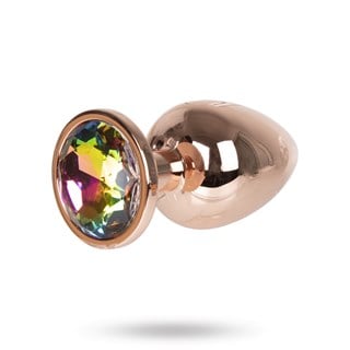 Metal Plug Rose Gold - Large 8 Cm